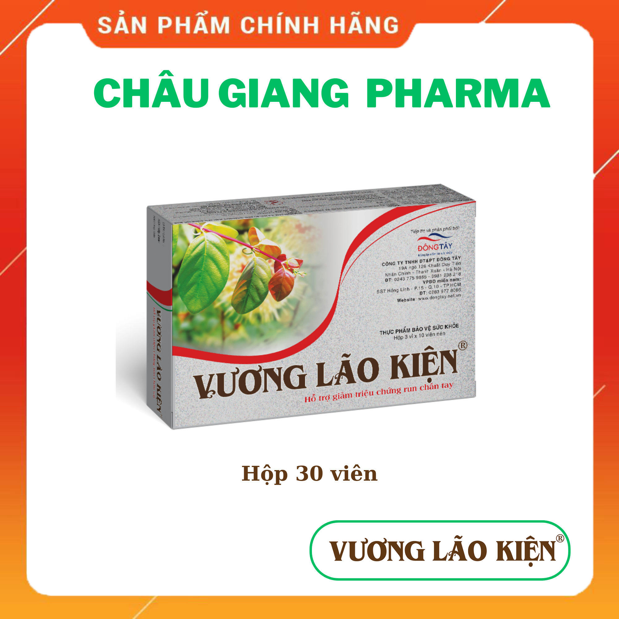 TPBVSK Vương Lão Kiện hộp 30 viên (Mua 6 tặng 1)